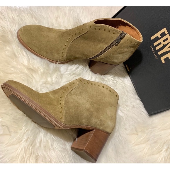frye studded booties